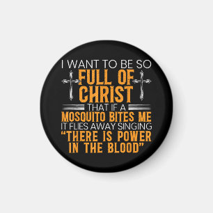 Funny Christian Religious Servant Of God Faithful  Magnet