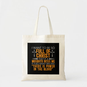 Funny Christian Religious Servant Of God Faithful  Tote Bag
