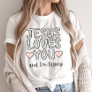 Funny Christian Tee, Jesus Loves You and I'm Tryin T-Shirt