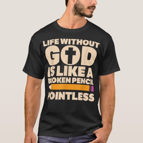 Funny Christian tshirt christian pun shirt gift id