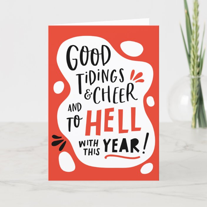 Funny Christmas 2021 Greeting Card