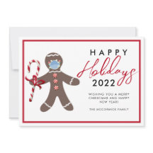 Funny Christmas 2022 Gingerbread Family Non Photo