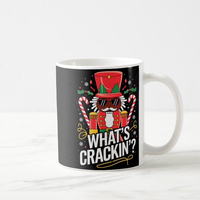 Funny Christmas African American Nutcracker Men Wo Coffee Mug (Right)