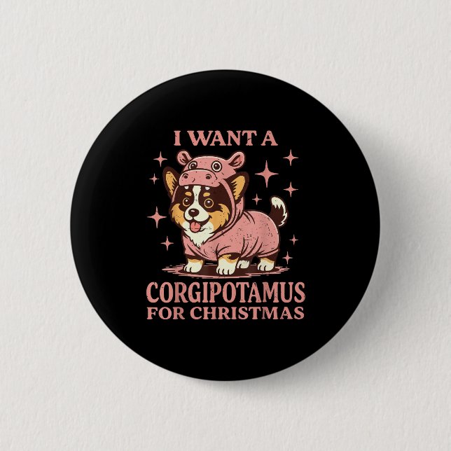 Funny Christmas All Is Calm Just Kidding This Is 7 Button (Front)