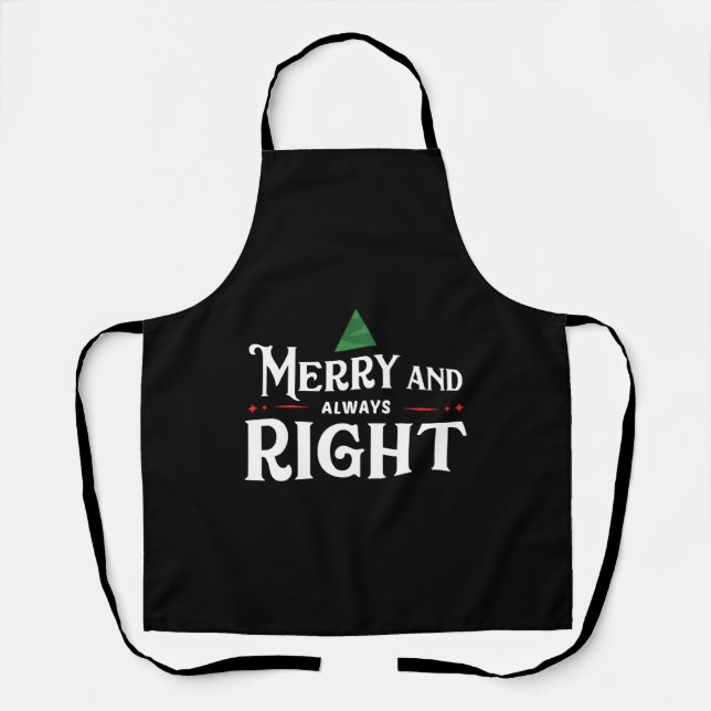 Funny Christmas      Apron (Front)