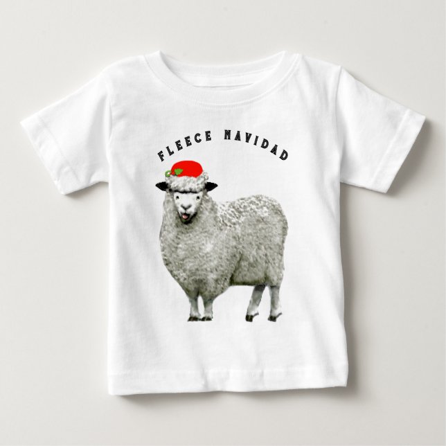 Funny Christmas Baby T-Shirt (Front)