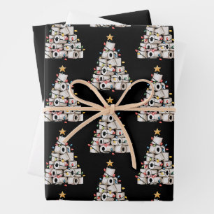 Funny Christmas Bathroom Toilet Paper Tree Humor