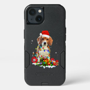 Funny Christmas Beagle Dog For Dog Dad Dog Mom iPhone 13 Case