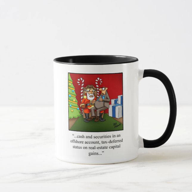Funny Christmas Business Humor Mug (Right)