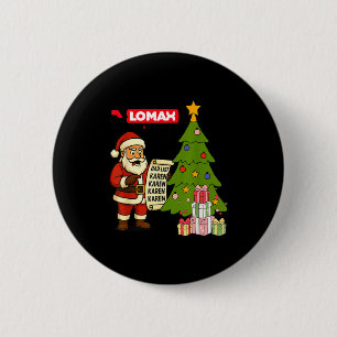 Funny Christmas Button