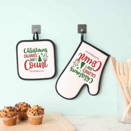 Funny Christmas Calories Don't Count Gingerbread