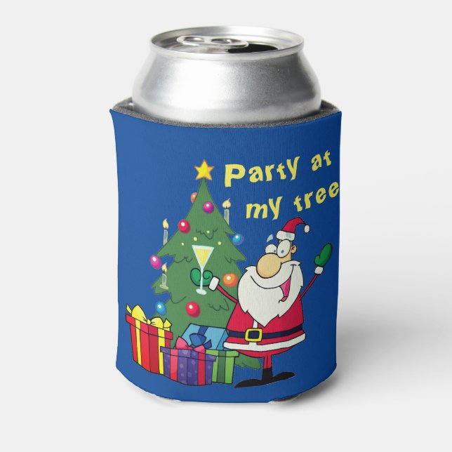 Funny Christmas Can Cooler (Can Back)