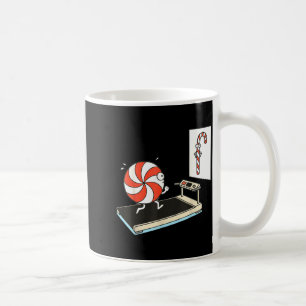 Funny Christmas Candy Cane Peppermint Candy Humor Coffee Mug