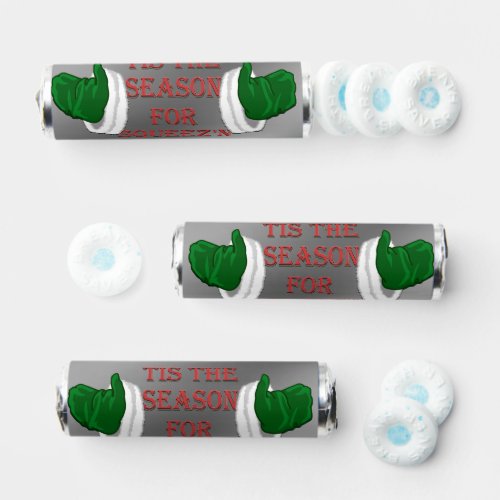 Funny Christmas Candy Personalized Breath Savers Mints