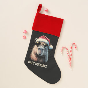 Funny Christmas Capy Holidays Xmas Capybara  Christmas Stocking