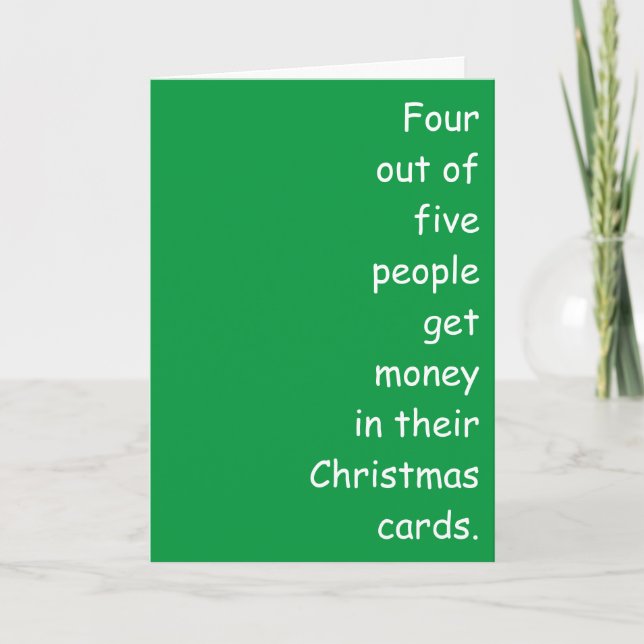 Funny Christmas Card (Front)