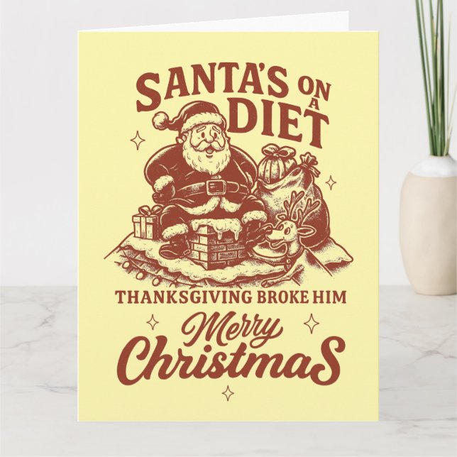 Funny Christmas  Card (Front)