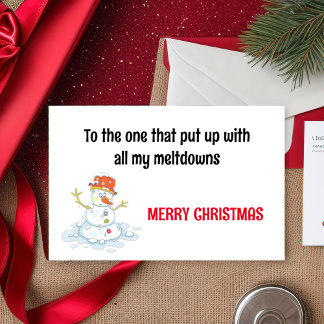 Funny Christmas Card 