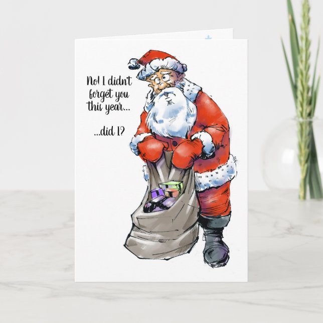 Funny Christmas Card (Front)