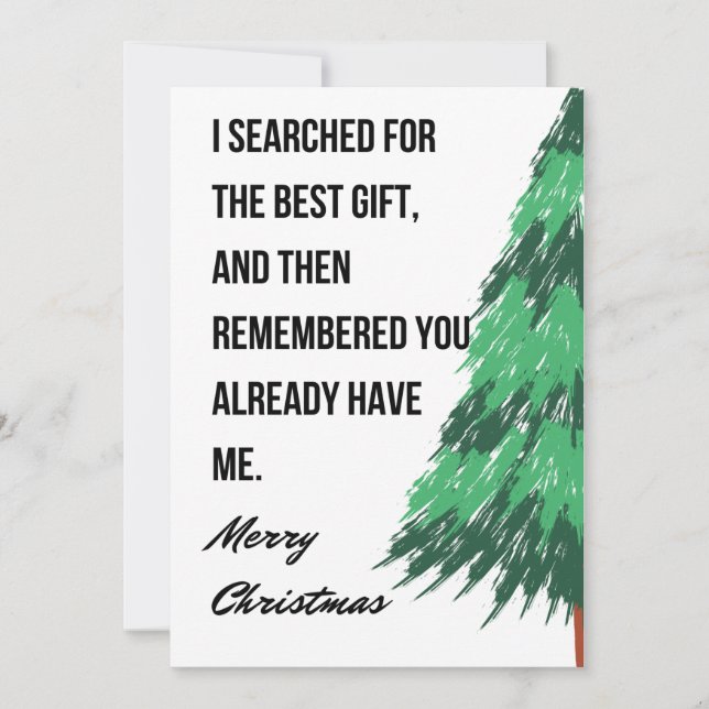 Funny Christmas Card (Front)