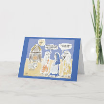 Funny Christmas Card:"Does it Have Wi-Fi?"