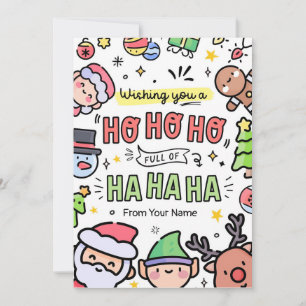 Funny Christmas Card for Friend Holiday Cards