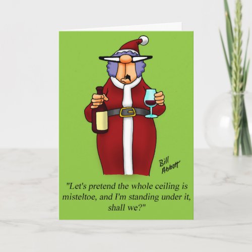 Funny Christmas Card For Him