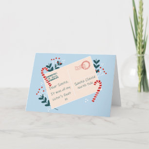 Funny Christmas Card for Sister Witty humor