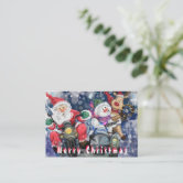 Bodybuilder Santa Claus with Christmas Gifts - Fun Paperweight, Zazzle