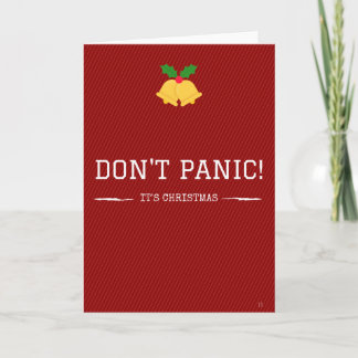 Funny Christmas Card Humorous Season Greeting