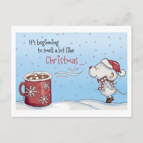 Funny Christmas Card _ Its beginning to smell a