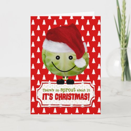 Funny Christmas Card _ The Happy Christmas Sprout