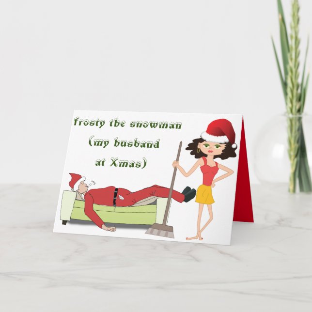 Funny Christmas Cards - Customized - Gifts (Front)