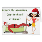 Funny Christmas Cards - Customized - Gifts (Front Horizontal)