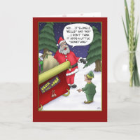 Funny Christmas Cards: Jingle What? Holiday Card