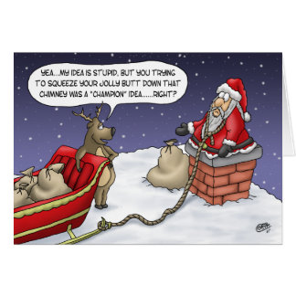 Funny Christmas Cards | Zazzle