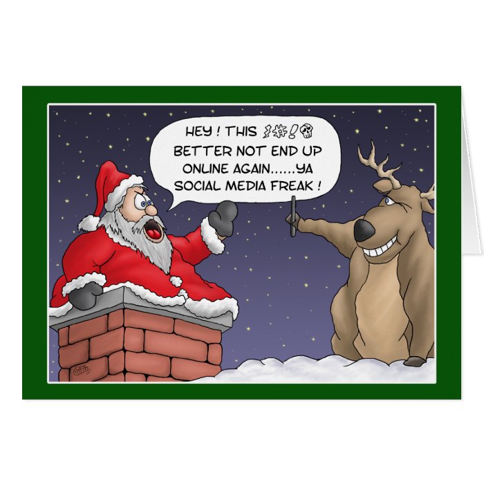 Funny Christmas Cards: Online Post Card  Zazzle