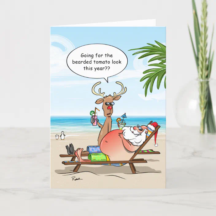 Socks Greeting Card Warm Wishes Christmas Card Holiday Card Christmas Funny Greeting Card