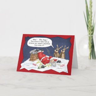 Funny Christmas Cards: Stealth Objective Holiday Card