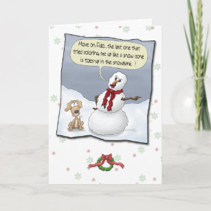 Funny Christmas Cards: Toes Up Holiday Card