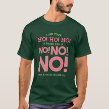 Funny Christmas Cheer - NO! NO! NO! Funny