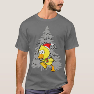 Funny Christmas Chicken T-Shirt