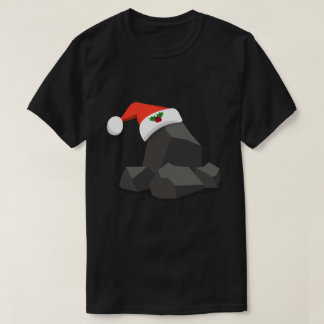 Funny Christmas Coal Graphic T-Shirt