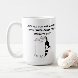Funny Christmas Coffee Mug | Santa Coffee Mug |