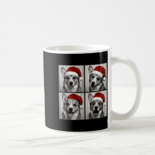Funny Christmas Corgi Santa Dog Lover Photo Booth Coffee Mug
