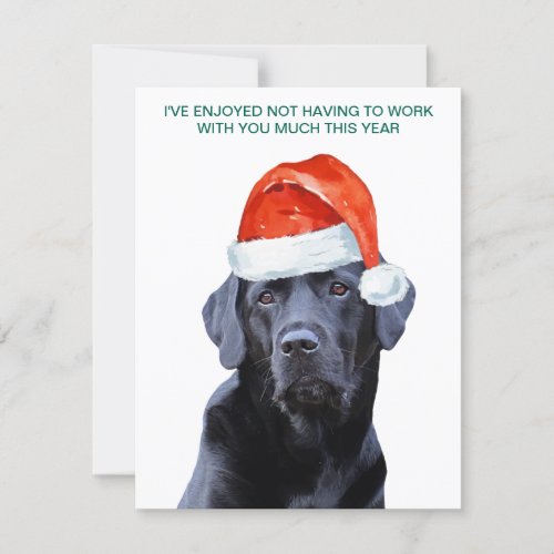 Funny Christmas Covid Work Humor Boss Coworker Holiday Card