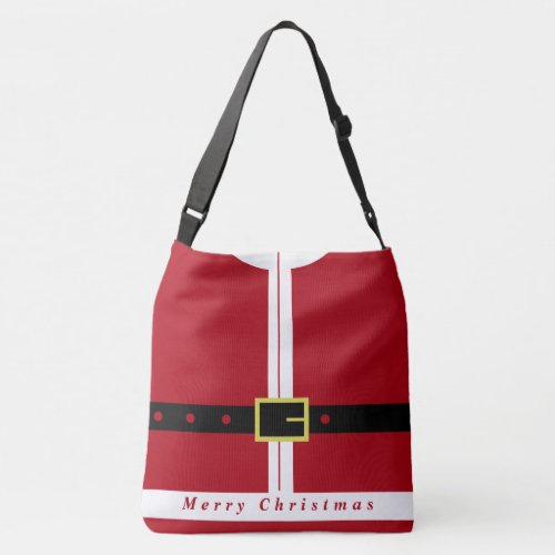 Funny Christmas Crossbody Bag Santa Claus Gift