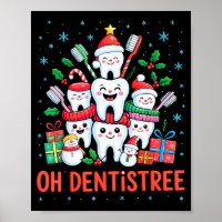Funny Christmas Dentist Xmas Dental Oh Dentistree