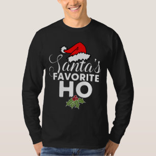 Funny Christmas design - Santas favorite Ho T-Shirt