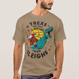 Funny Christmas Dinosaur T-Shirt